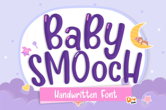 Baby Smooch: A Playful Display Font for Creative Projects
