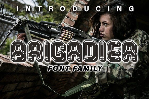 Brigadier: The Bold Typeface for Modern Design Impact