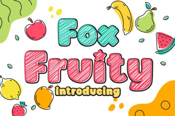 Fox Fruity: A Playful Font for Creative Design