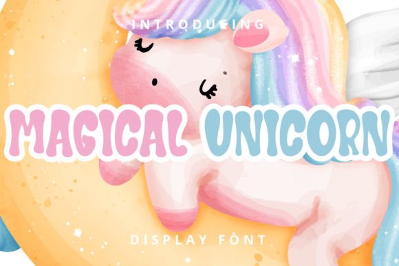 Magical Unicorn: A Playful Font for Vibrant Design