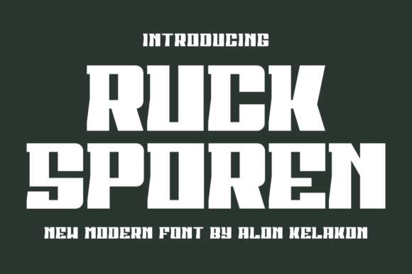 Ruck Sporen: Elevating Modern Design with Distinctive Typography
