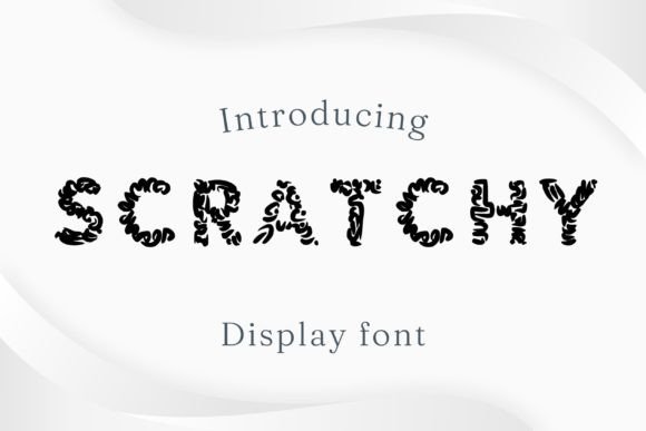 Scratchy: The Hand-Drawn Display Font That Elevates Design