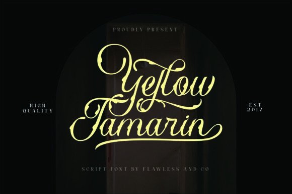 Yellow Tamarin: Bold Typography for Impactful Design